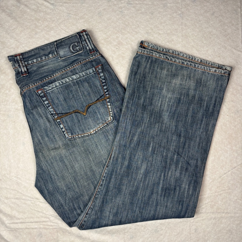 Vintage Blue Guess Jeans Laredo Jeans – Size 36x30